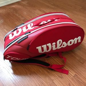 Red tennis back. Tour 9